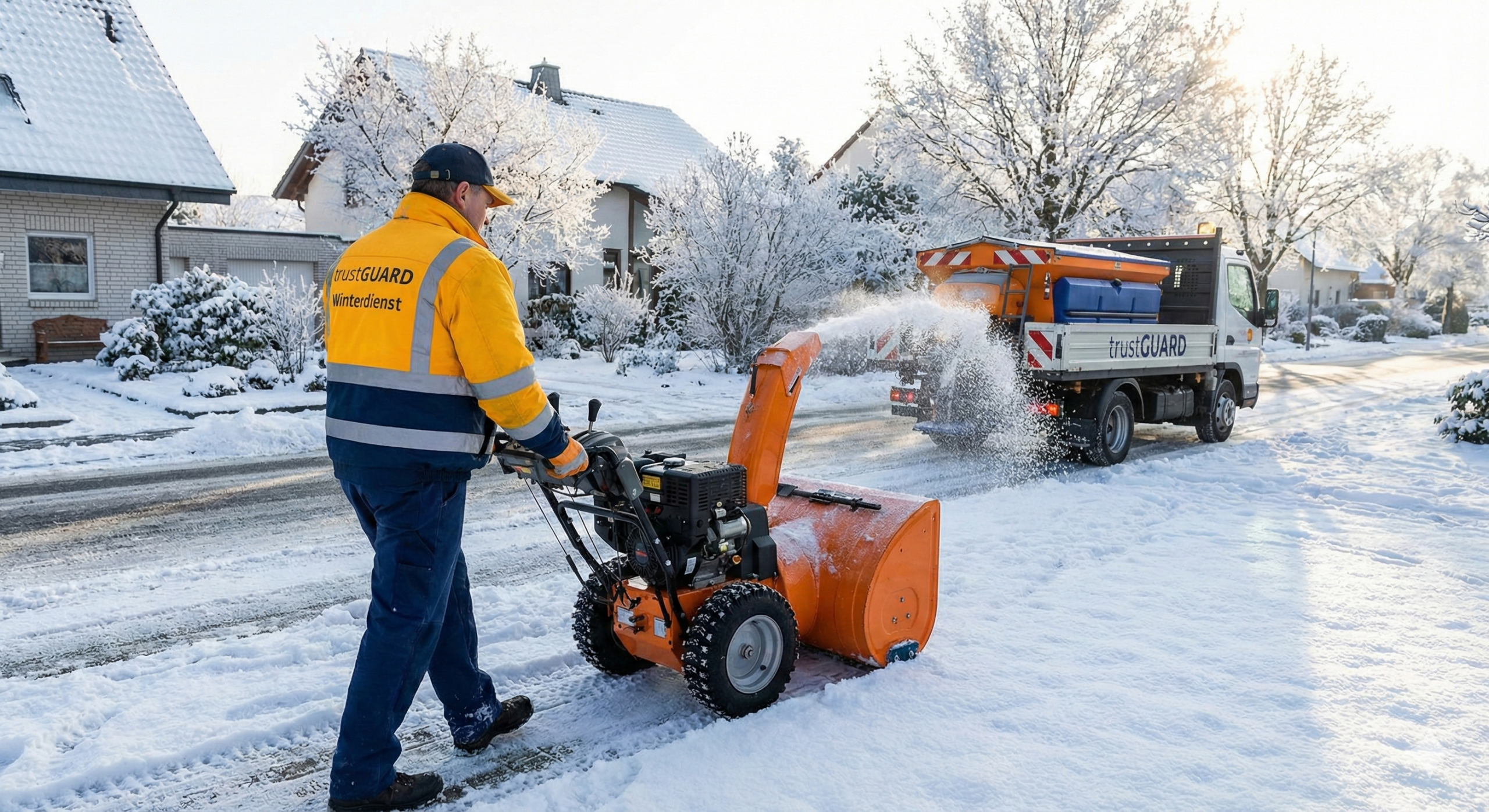 Winterdienst, der mitdenkt bei trustGUARD